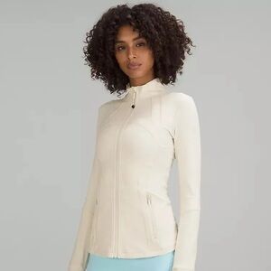 NWT Never Worn: Lululemon Define Jacket *Nulu Size 4 in White Opal!